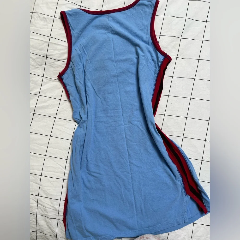 Y2K Disney Minnie Mouse Spoil Me Blue Nightgown | Sz: L (Juniors L, fits like M) - Picture 2 of 5